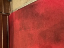 レストランの赤い絨毯